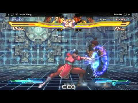 SFxT EG Justin Wong vs Saionide - CEO2013 Day 3