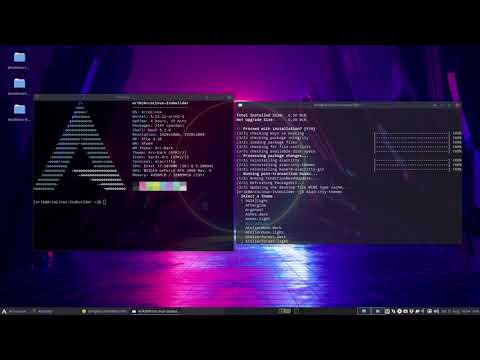 ArcoLinux : 2186 Alacritty can have 208 themes with these two packages
