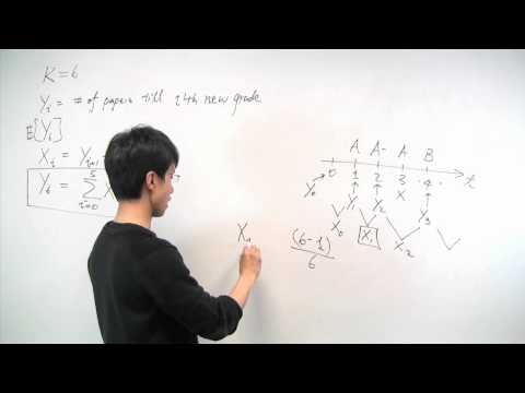 MIT Examples: Coupon Collector Problem | Sumant's 1 page of Math