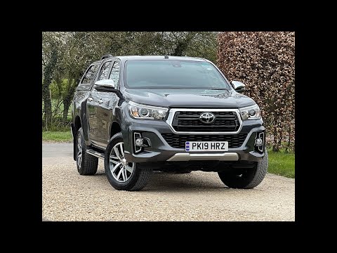 Toyota Hilux Invincible X Double Cab Pickup complete with Truckman Top, BedRug Liner & Tow bar