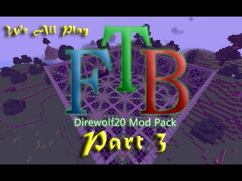 Feed The Beast Direwolf20 Pack #3 - Into the Mystcraft