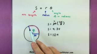 Finding the arc length of a circle