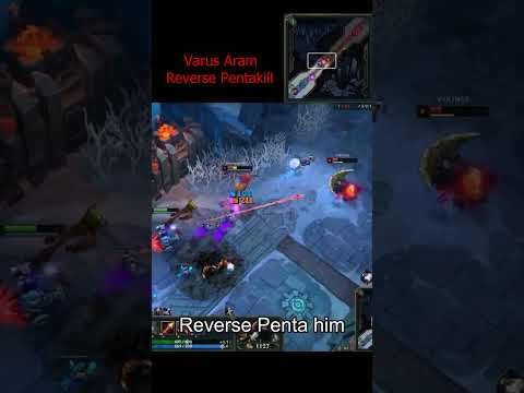 Varus Aram Reverse Pentakill  |  league of legends