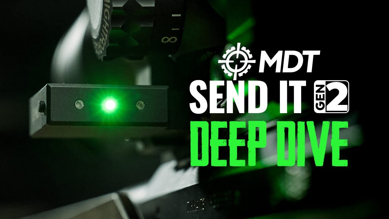 MDT Send It GEN2 center mount elektroninis gulsčiukas