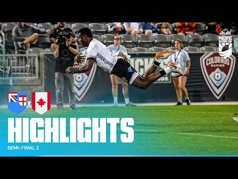 Fiji turn on the style | Fiji v Canada | Asahi Super Dry Pacific Nations Cup | Semi-Final Highlights