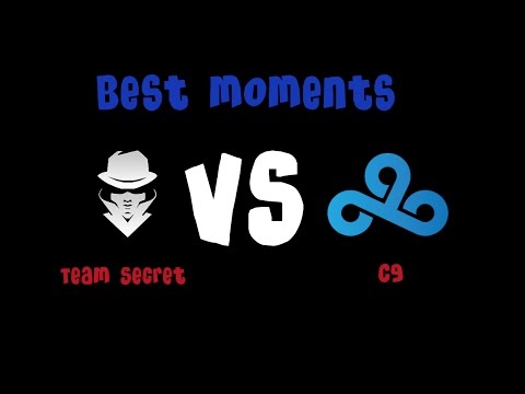Team Secret vs C9(game 2 best moments) DAC 2015 Semi Final