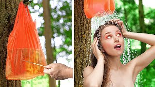 AMAZING OUTDOOR HACKS AND DIY VACATION TIPS || Beach Hacks For The Best Vacation by 123 GO!