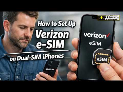 How to Set Up Verizon eSIM on Dual-SIM iPhones (Work & Personal Lines) – Complete Guide