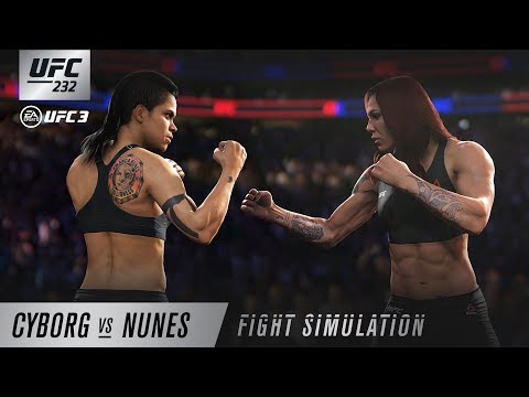 EA SPORTS UFC 3 | UFC 232 Simulation - Cris Cyborg vs. Amanda Nunes