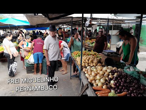 Feira livre da Cidade de Frei Miguelinho Pernambuco 02/06/2026 vem pra cá.