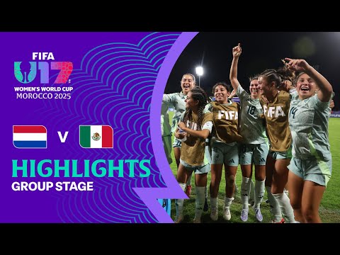 Netherlands vs Mexico Highlights | FIFA U-17 Women's World Cup Morocco 2025™