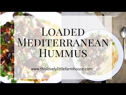 Loaded Mediterranean Hummus | Café Phoenicia Copycat Recipe
