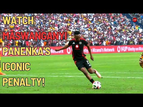 Patrick Maswanganyi nets a penalty in dramatic fashion! | Orlando Pirates vs Kaizer Chiefs