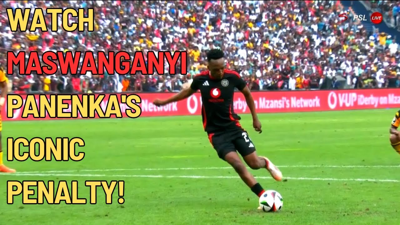 Patrick Maswanganyi nets a penalty in dramatic fashion! | Orlando Pirates vs Kaizer Chiefs