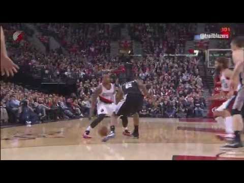 Highlights: Trail Blazers 108, Spurs 95