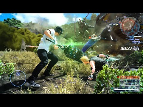 FINAL FANTASY XV - Malboro VS Team Chocobros on PS5 60fps HDR