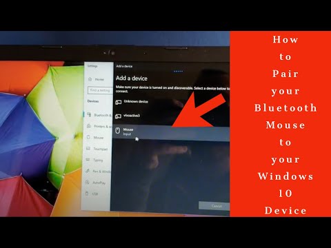 How to Pair your Bluetooth Mouse to your Windows 10 Device 2020
