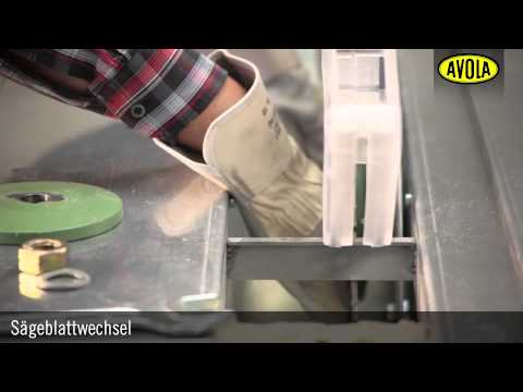 Anwendung AVOLA Baukreissäge