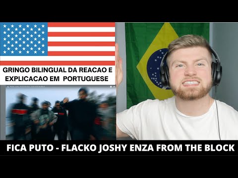 CACHORRO REACT 🐶 Flacko Joshy - Fica Puto feat . Enzo From the Block 🇺🇸 | GRINGO REACT Fica Puto