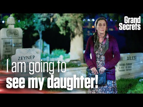 Aynur goes to Zeynep's grave - Grand Secrets | Short Scenes