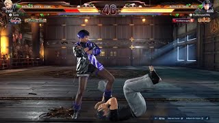 Aggressive Reina VS Patient Steve - Tekken 8 - Steve VS Reina