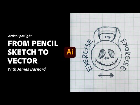 From Pencil Sketch to Vector with James Barnard - 1 of 2