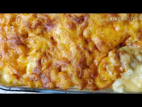 Macaroni and Cheese-6 Cheese-Baked-Homemade-So GOOD!