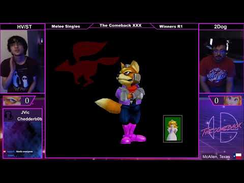 The Comeback 30 SSBM - HVST vs 2Dog - Winners R1