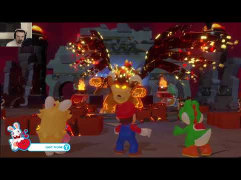 Mario + Rabbids: Kingdom Battle playthrough pt115 - That's One Big, BAD Final Boss!