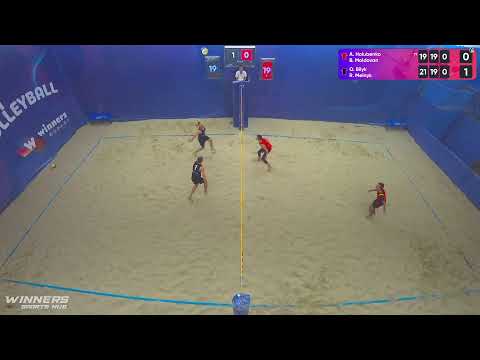 23:55 A. Holubenko / B. Moldovan - O. Bilyk / R. Melnyk 27.08.2022 | Winners Beach Volleyball