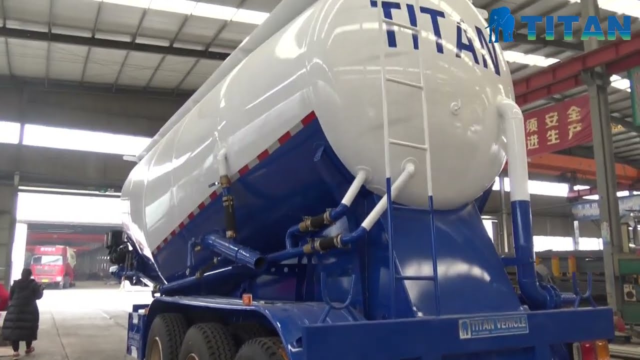 How much does a cement tanker hold? Tipseri