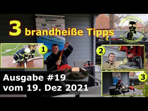 Drei brandheiße Tipps von #feuerwehrwilli - Kennst Du die schon? (sei ehrlich)