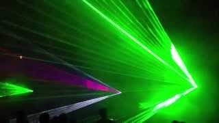 preview picture of video 'Rawska Majówka 2013 | LaserShow 2'