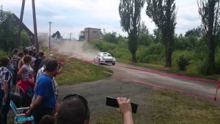 preview picture of video 'Rajd Polski 2014 - OS15 Baranowo 1, S. OGIER'