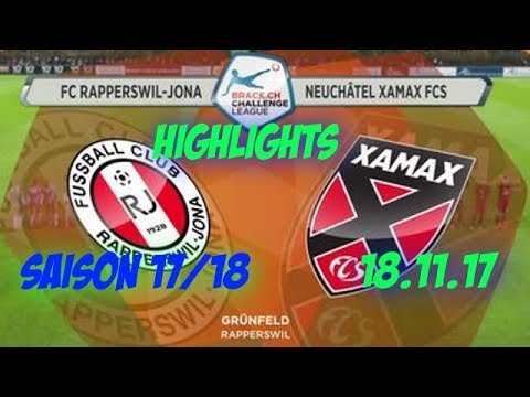Fc Rapperswil - Jona vs Fc Neuchatel Xamax (18.11.17)