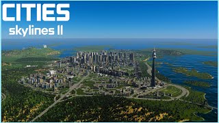 メガロポリス目前！展望塔で都市のランドマークを。 #19【シティーズスカイライン２:Cities: Skylines II】
