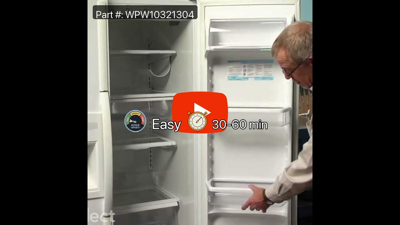 Replacing the Refrigerator Door Shelf Bin