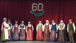 Matuizų kc folkloro ansamblio „Verbena“ 60- mečio jubiliejinis koncertas „Dainų ir laiko tėkmėje“