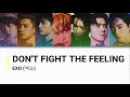 EXO 엑소 'Don't Fight The Feeling' | Lyrics