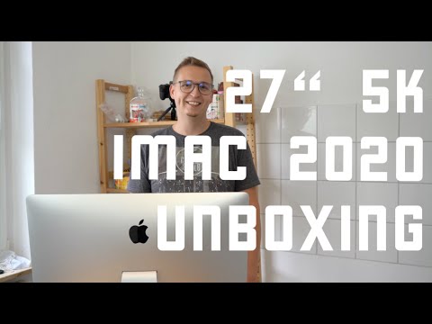 Apple 27" 5K iMac 2020 Unboxing