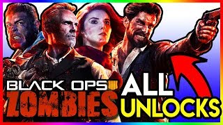 HOW TO UNLOCK ALL CHAOS BLACKOUT ZOMBIES CHARACTERS FAST! Tutorial/Walkthrough - Black Ops 4