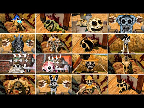 WHAT IF TORTURE NEW ALL ZOONOMALY MONSTER FAMILY IN GARRY'S MOD!?