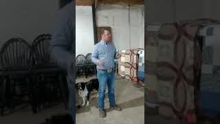Auction Ending Saturday April 18th Indoor item walk through