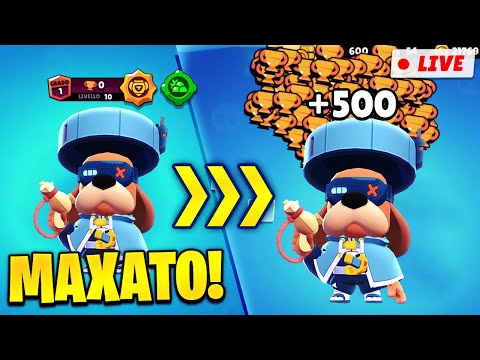 RINGHIO MAXATO da 0 a 500 COPPE in *UNA LOBBY*! Nuovo Brawler CROMATICO Brawl Stars ITA LIVE!