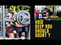 HOW DEEP SHOULD YOU SQUAT feat AISH MEHAN