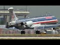 MD80 Reverses Thrust in the air!