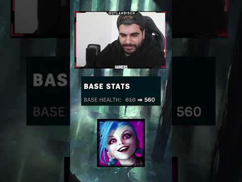 JINX NERF PATCH 12.8 - League of Legends