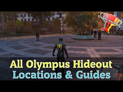 Marvel's Spider-Man | DLC CTNS: Silver Lining - All Olympus Hideout & Guides