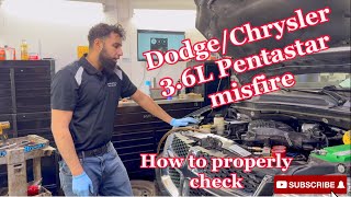 Dodge/Chrysler 3.6L Pentastar, MISFIRE CODES | p0300 p0301 p0302 p0303 p0304 p0305 p0306