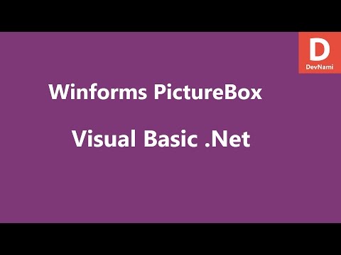 Visual Basic Net PictureBox Control